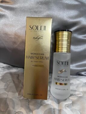 Soleil Hydroline Moroccan Hair Serum 2.03 fl oz - NEW!